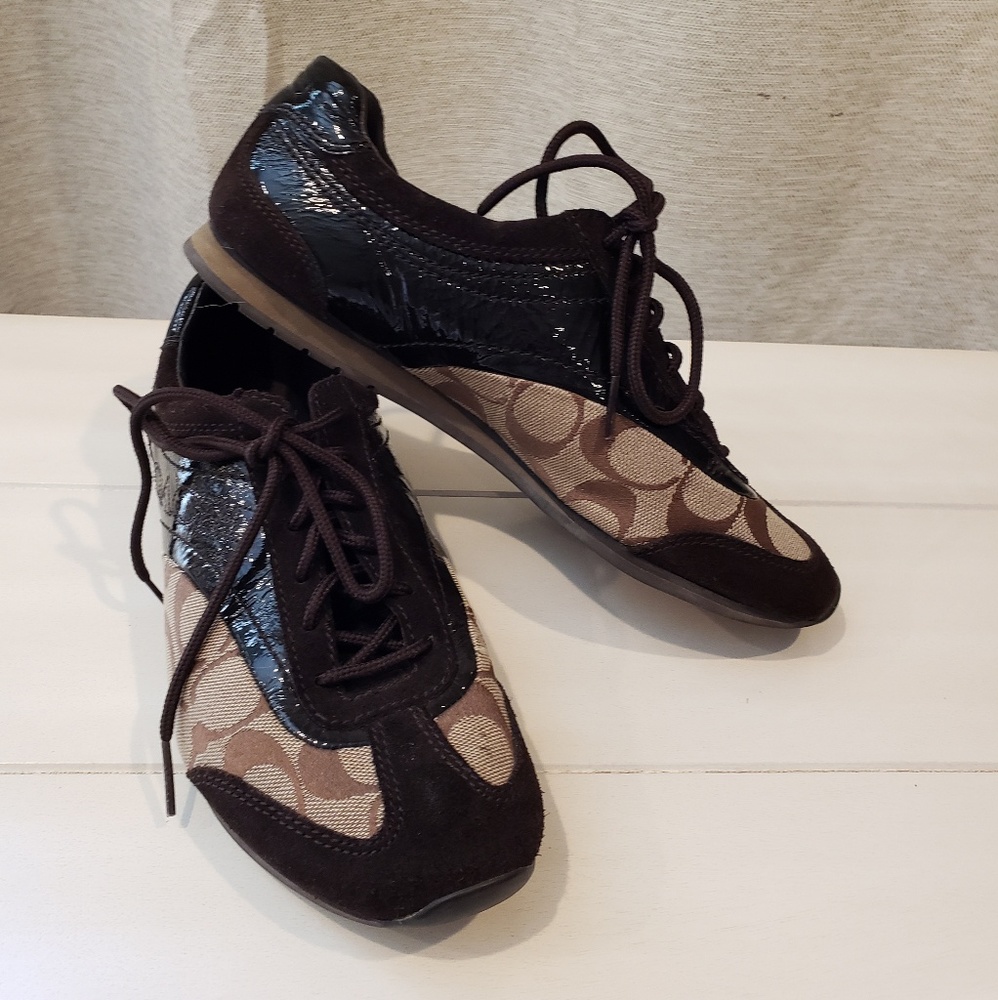 Coach Brown/Tan Sneakers.